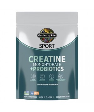 Sport Creatine Monohydrate Plus Probiotics - 348g